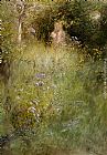 Meadow Wall Art - A Fairy, or Kersti, and a View of a Meadow